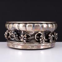 Georg Jensen GRAPE 229 830 Silver Wine Coaster - Sold for $5,440 on 10-11-2026 (Lot 743).jpg